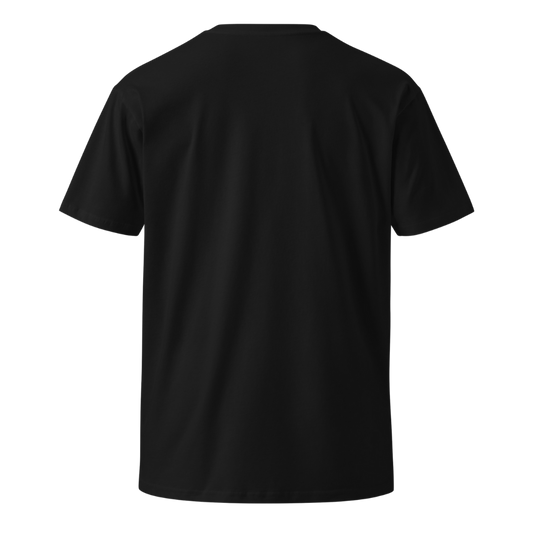 Mullet Word Tee - Black / Orange